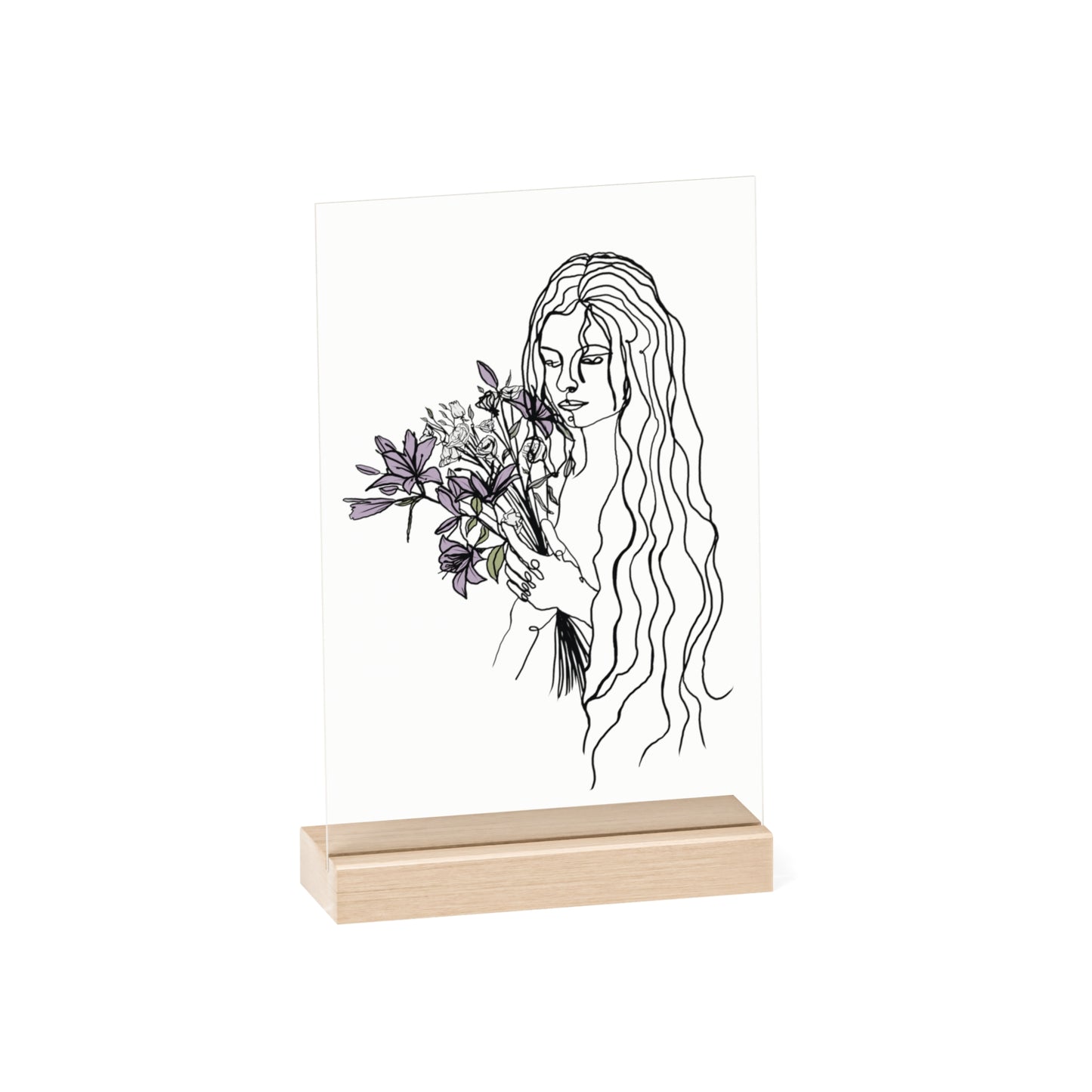 "Elana - Who I Was" Elana | Aufsteller schwarz