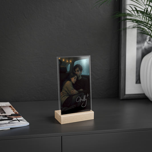 "The Millennials" Lou & Yan Auto | Aufsteller mit gedruckter Signatur