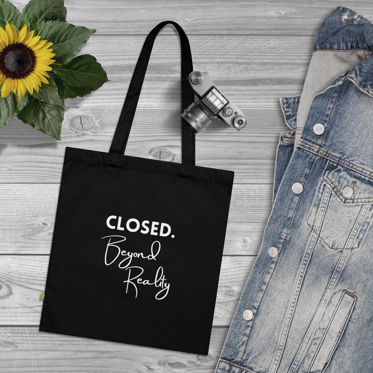 "Closed. Beyond Reality" | Tote Bag