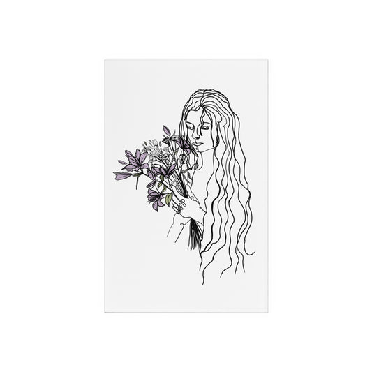 "Elana - Who I Was" Elana | Aufsteller schwarz