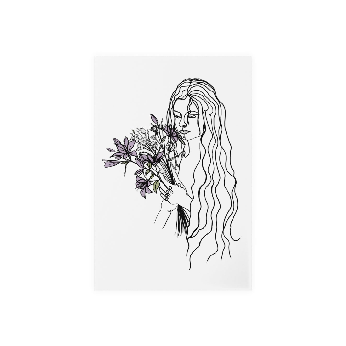 "Elana - Who I Was" Elana | Aufsteller schwarz