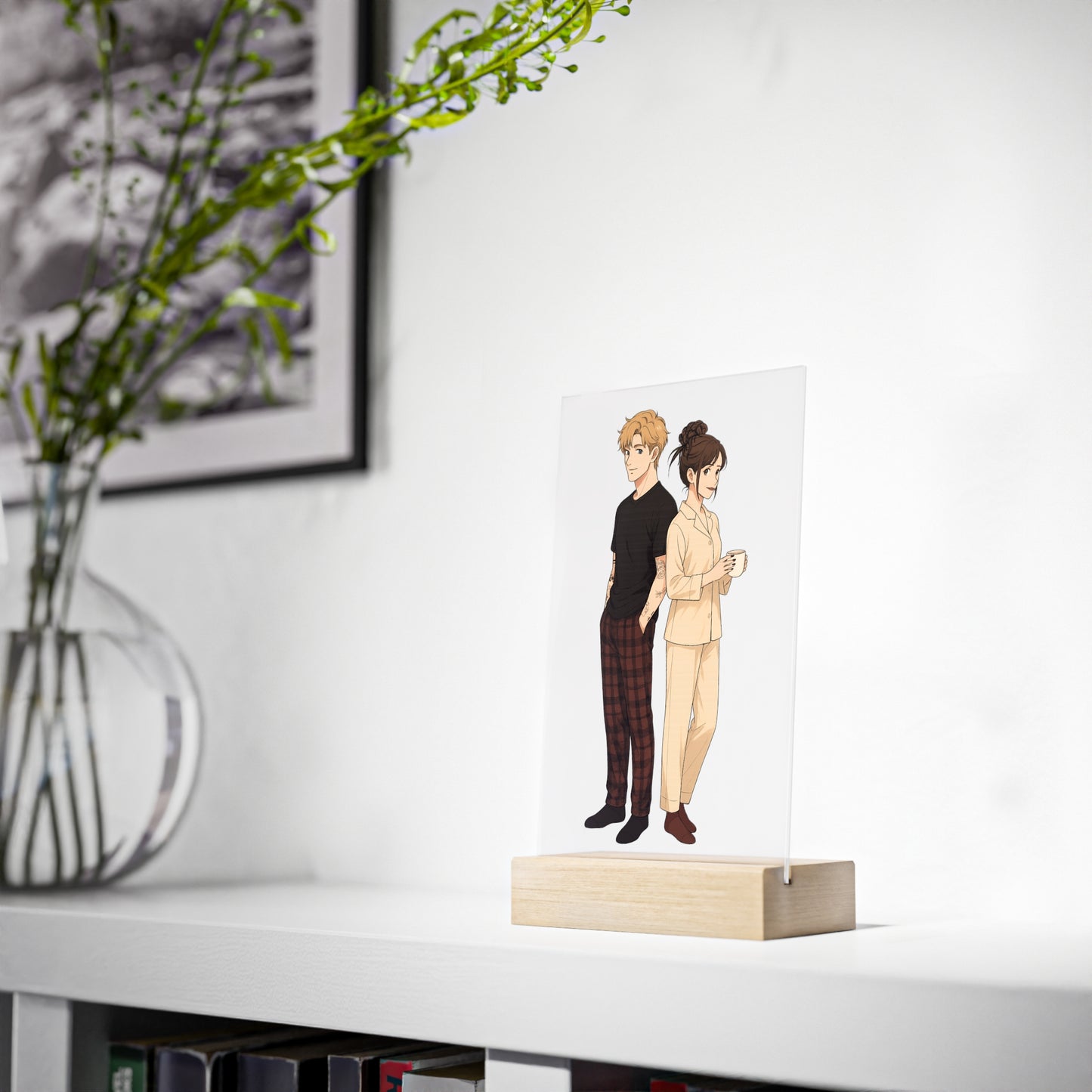 "Dear Santa, Cancel Christmas" Nala & Ben | Aufsteller