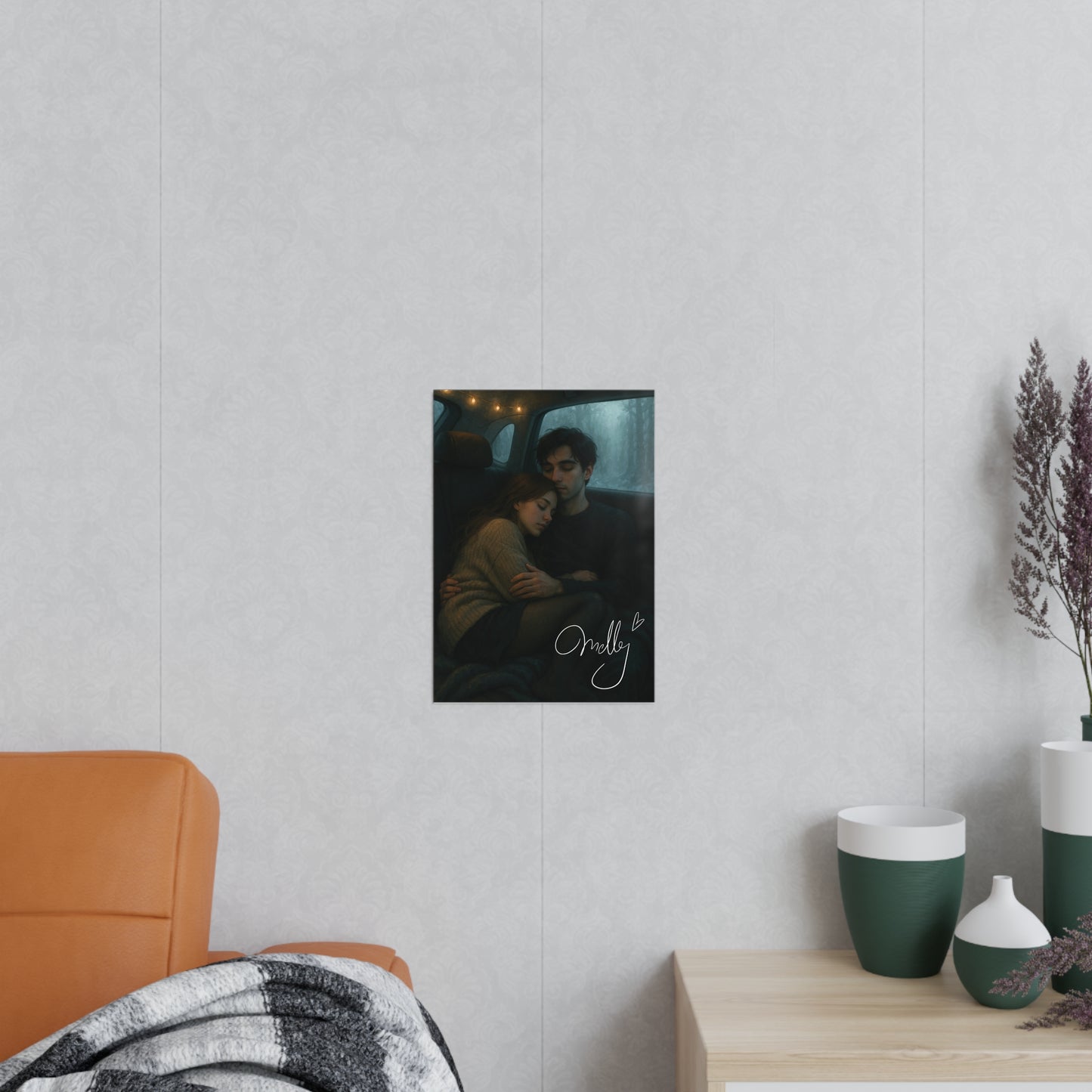 "The Millennials" Lou & Yan Auto | Poster mit gedruckter Signatur