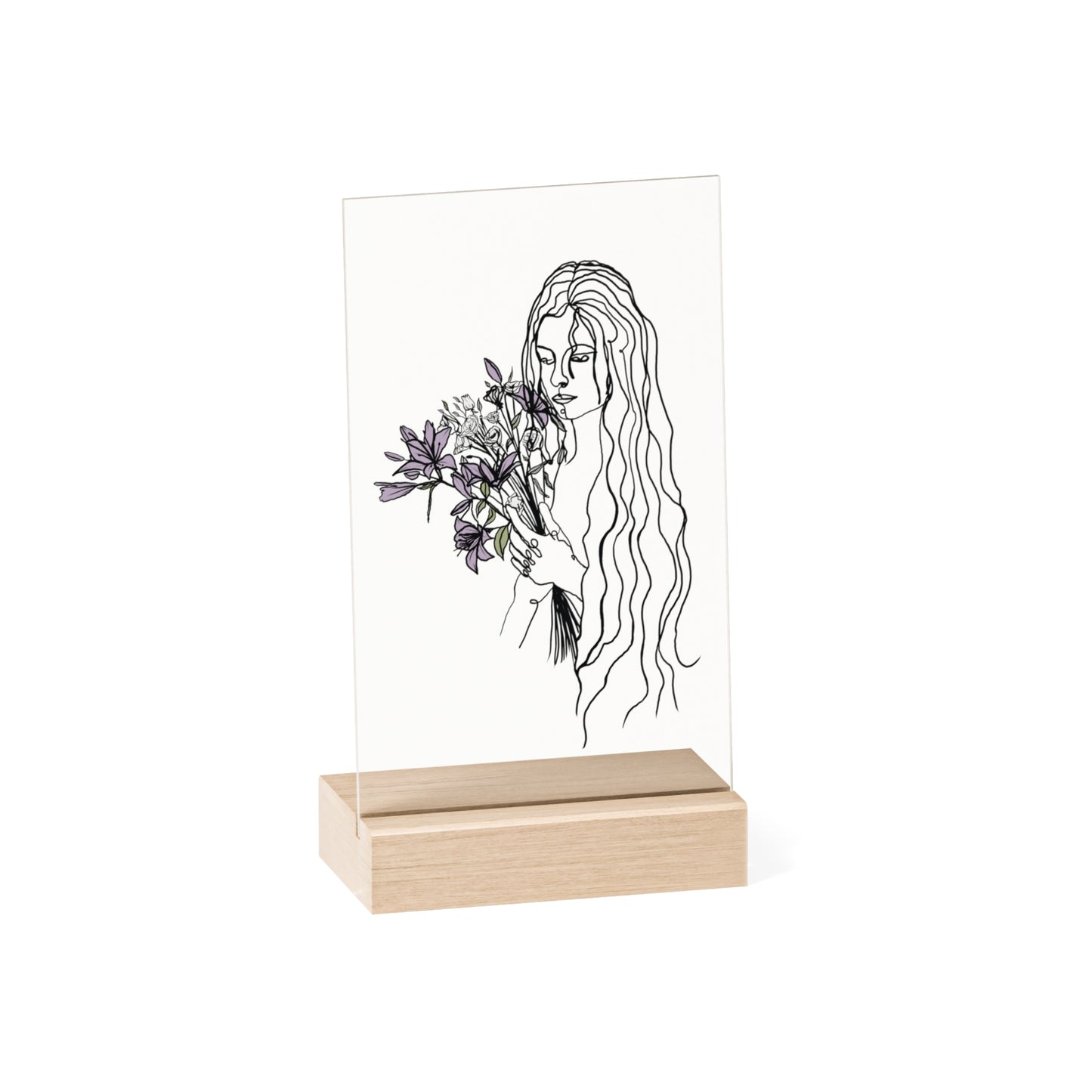 "Elana - Who I Was" Elana | Aufsteller schwarz