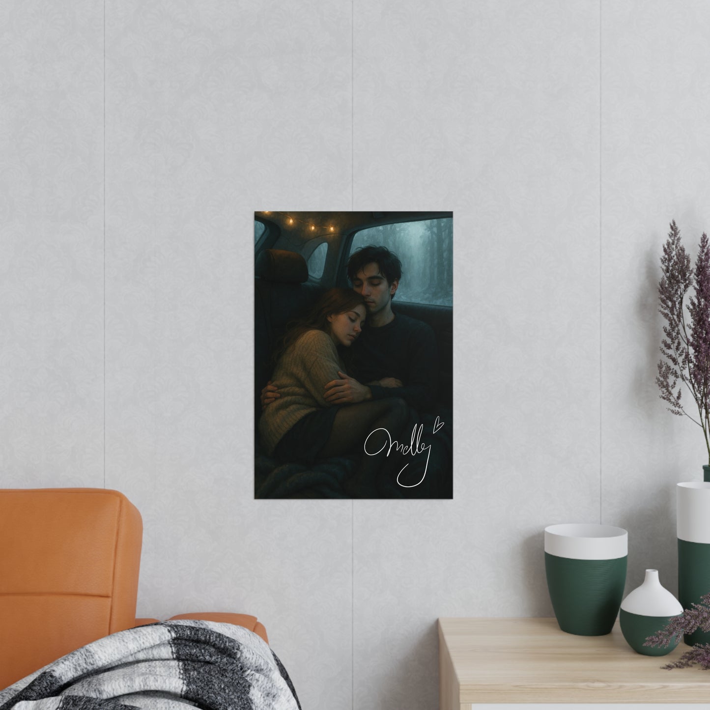 "The Millennials" Lou & Yan Auto | Poster mit gedruckter Signatur