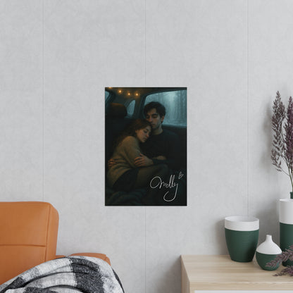 "The Millennials" Lou & Yan Auto | Poster mit gedruckter Signatur