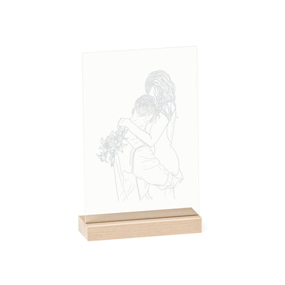 "Elana - Who I Went To Be" Elana & Niclas | Aufsteller weiß