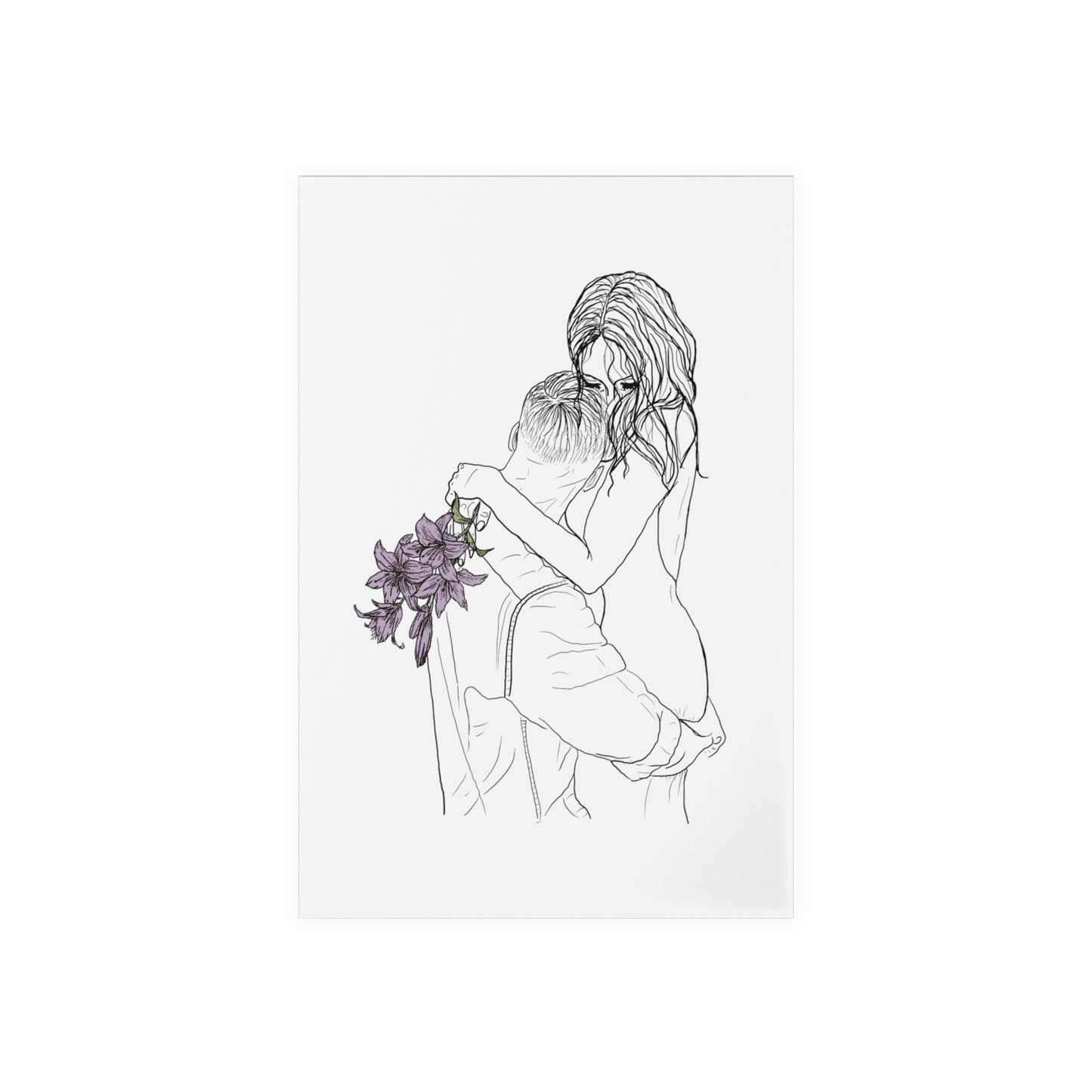 "Elana - Who I Went To Be" Elana & Niclas | Aufsteller schwarz