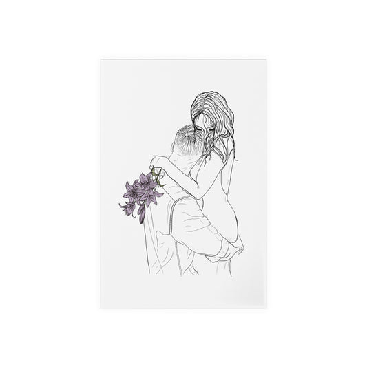 "Elana - Who I Went To Be" Elana & Niclas | Aufsteller schwarz