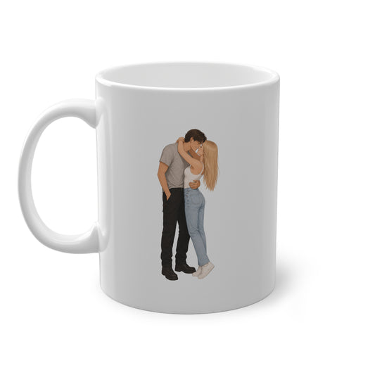 "Lia & Juri" | Tasse weiß