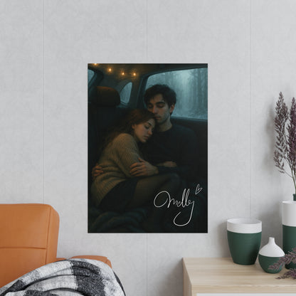 "The Millennials" Lou & Yan Auto | Poster mit gedruckter Signatur