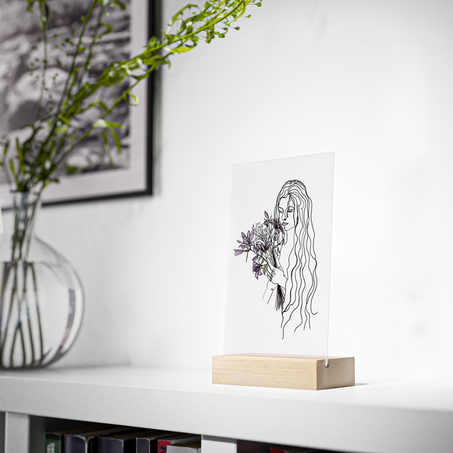 "Elana - Who I Was" Elana | Aufsteller schwarz