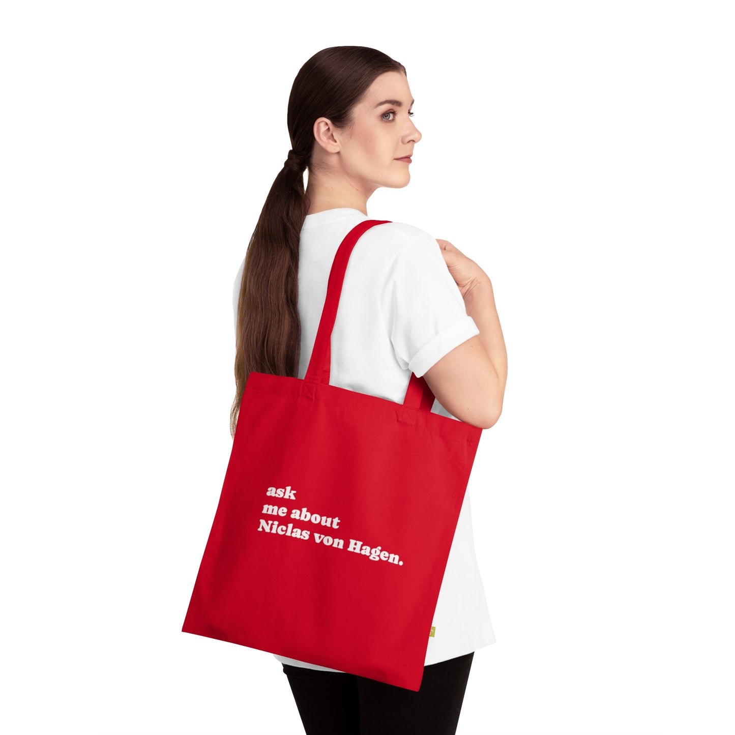 "Ask Me About Niclas von Hagen" | Tote Bag