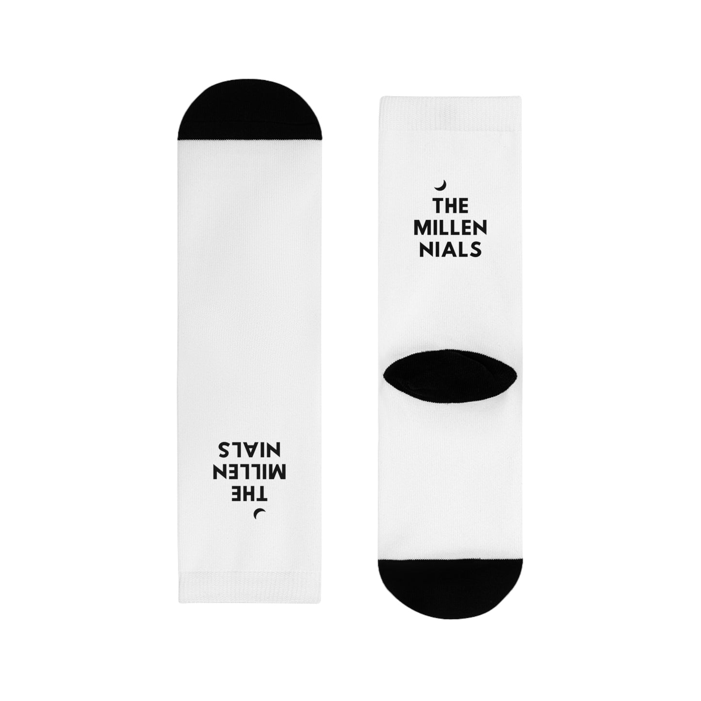 "The Millennials" | Socken weiß