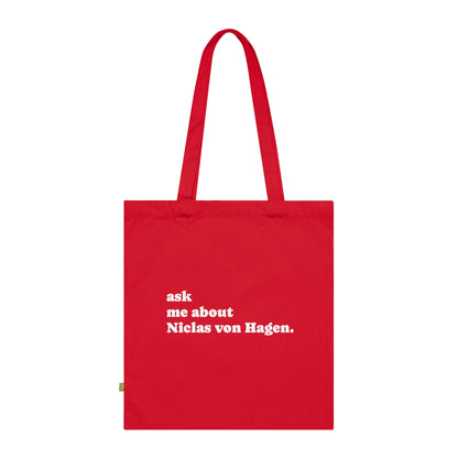 "Ask Me About Niclas von Hagen" | Tote Bag