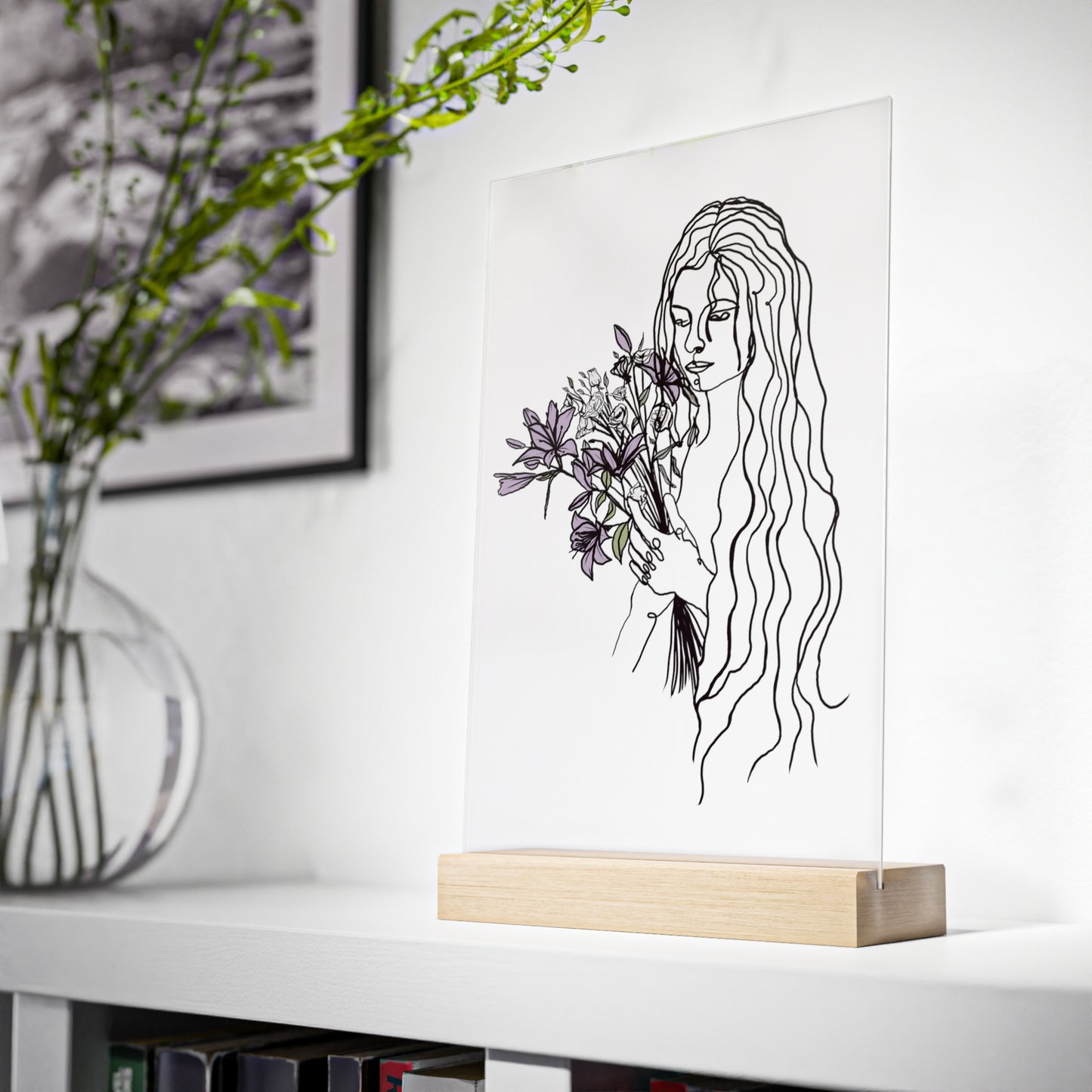 "Elana - Who I Was" Elana | Aufsteller schwarz